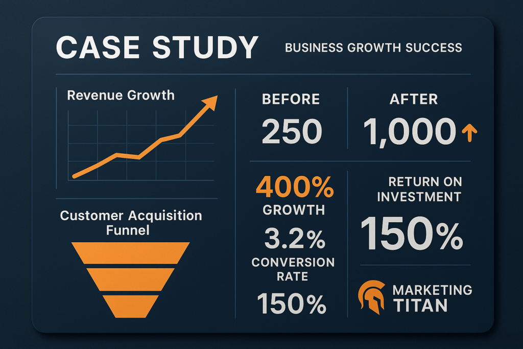 How TechStart Increased Revenue by 400% with AI Marketing